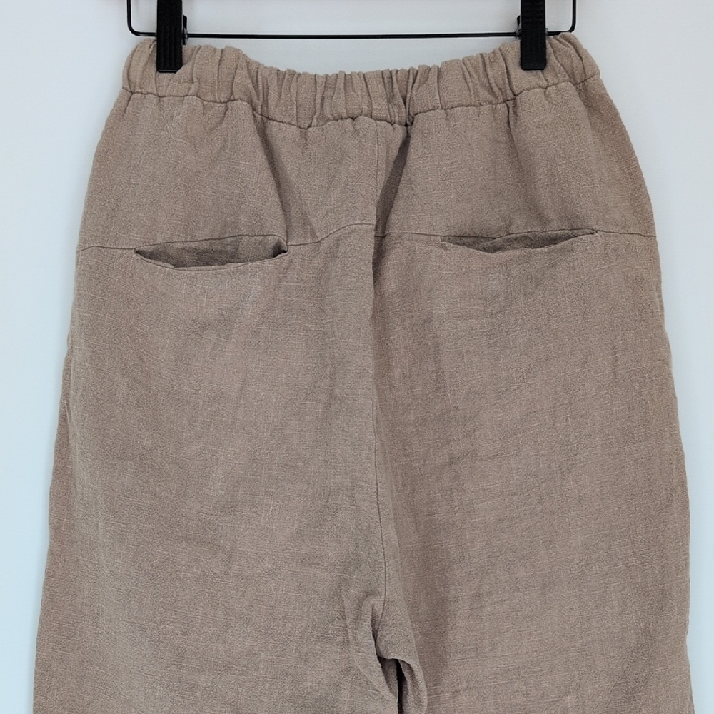 Drawstring Linen Pants - Picture 4 of 13